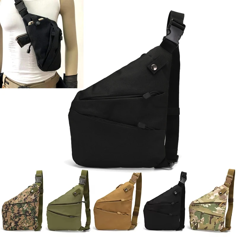 Tactical Belt Rigger - Outdoor-Wandertasche, schmal, vielseitig einsetzbar, taktische Brusttasche,