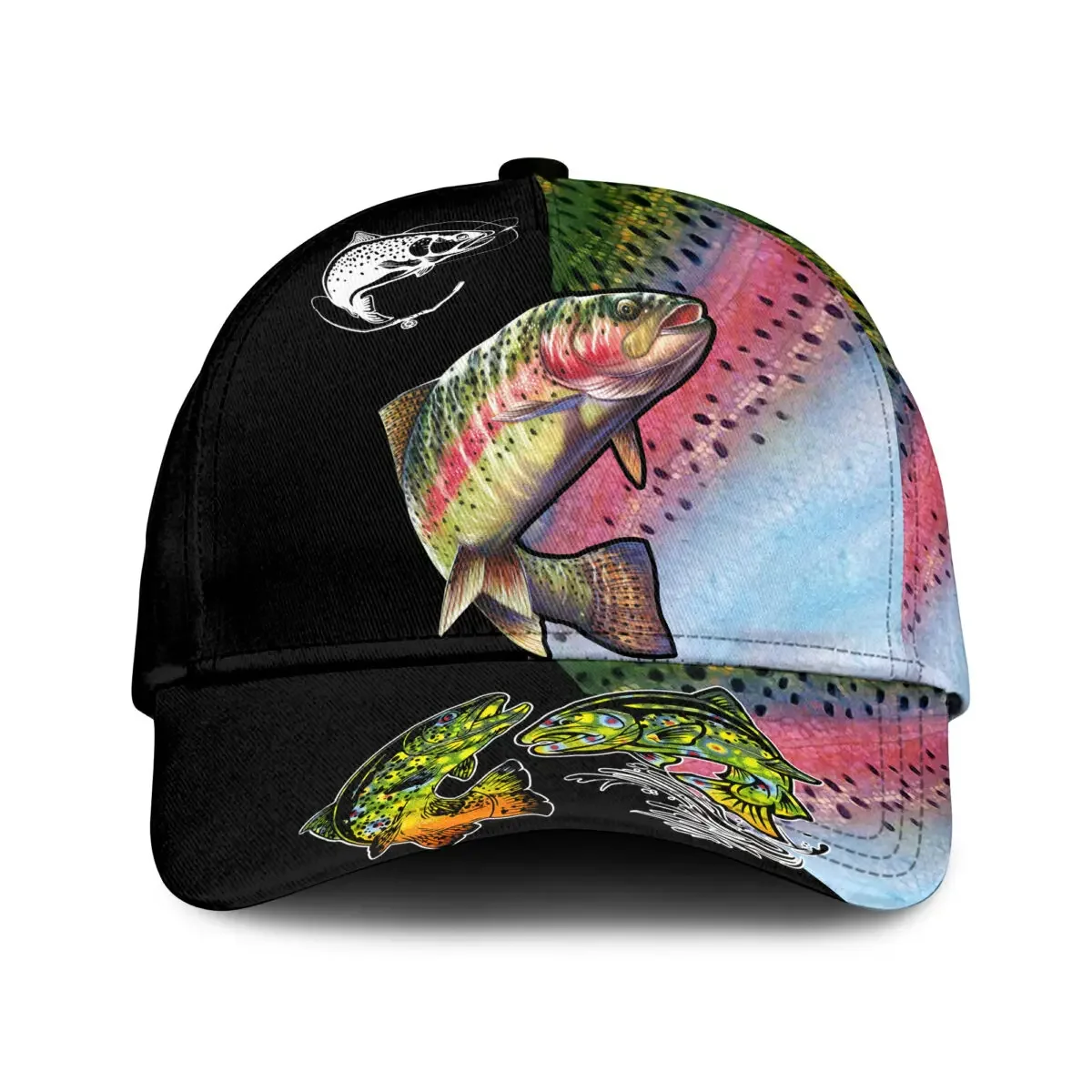 Outdoor Hunting Dogs - Herren Baseball Cap Deer Wolf Vögel