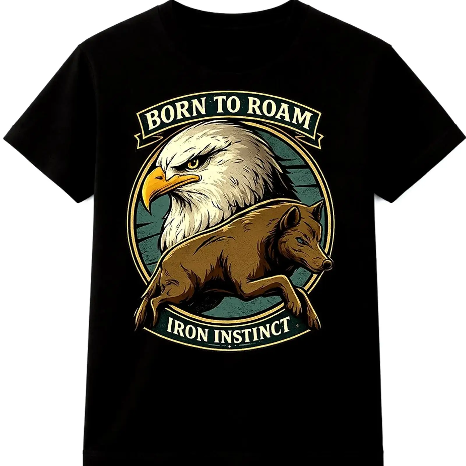 Wildman Hunting & Outdoor Nelspruit - Eagle Wild Boar T-Shirt „Born to