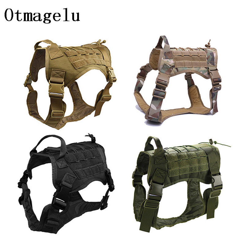 Outdoor Hunting Dogs - Nylon-Hundegeschirr-Sets für den Außenbereich, taktische Trainingskleidung