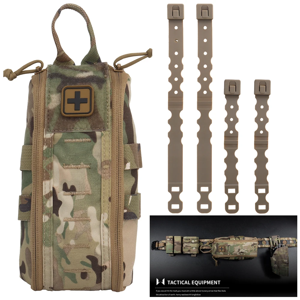 Outdoor Hunting Belt - Camping Erste-Hilfe-Set MOLLE Taille Gürtel Tasche