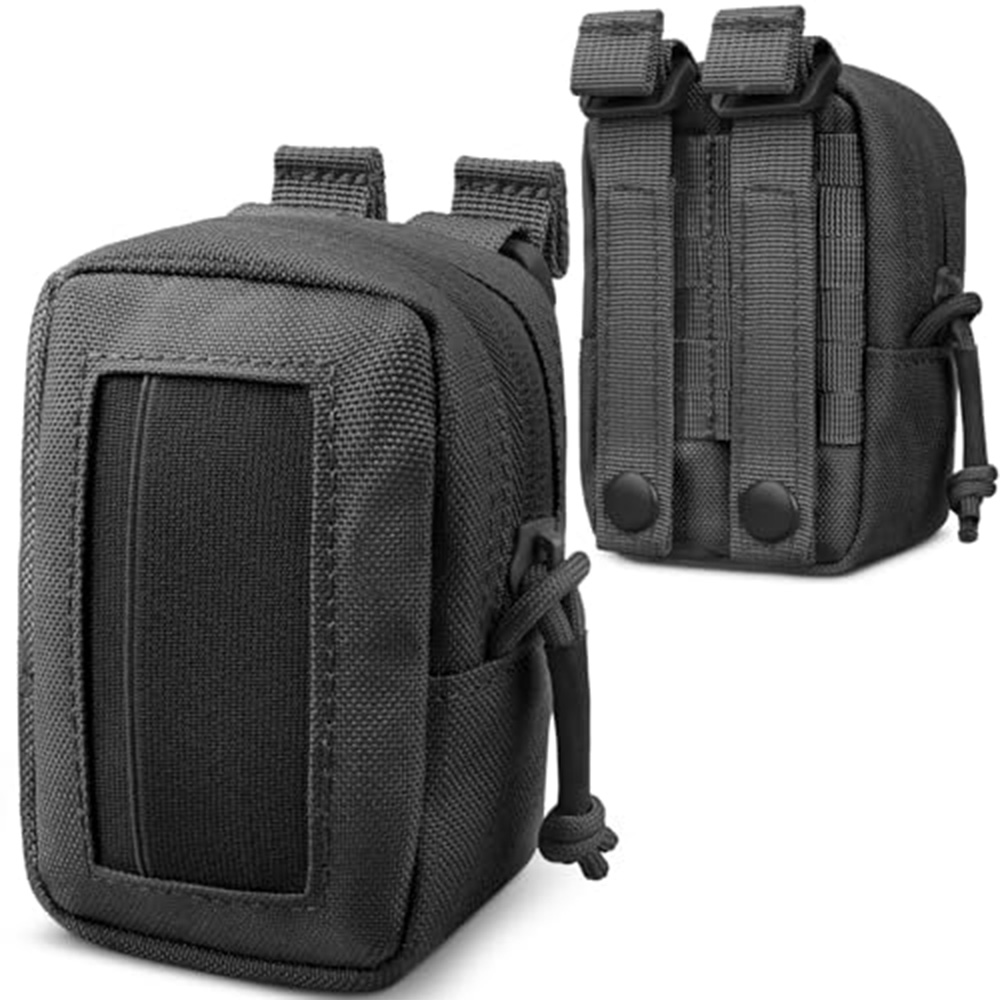 Outdoor Hunting Belt - Einweg-Handschuh-Tasche MOLLE Nylon Taktische Tasche Dienstgürtel