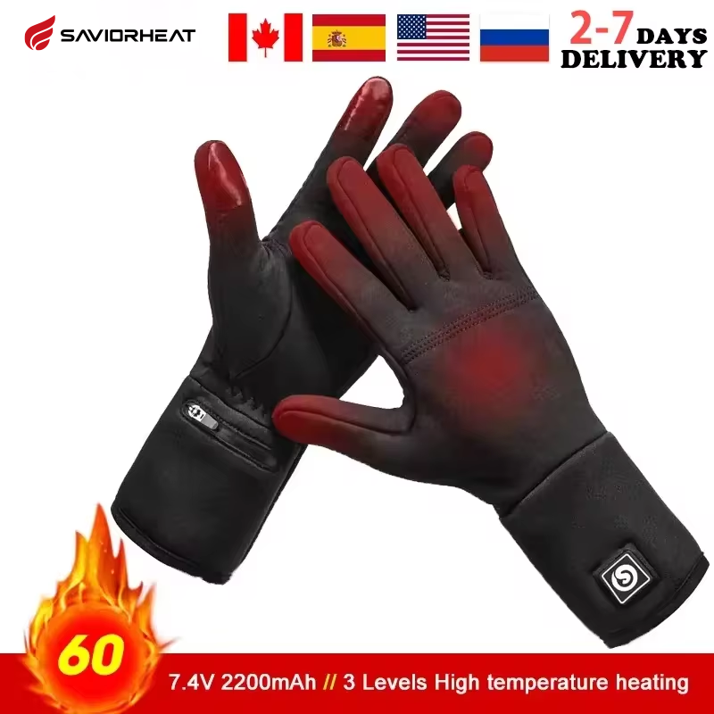 Outdoor Hunting And Fishing - Wiederaufladbare elektrische Liner beheizte Handschuhe Winter