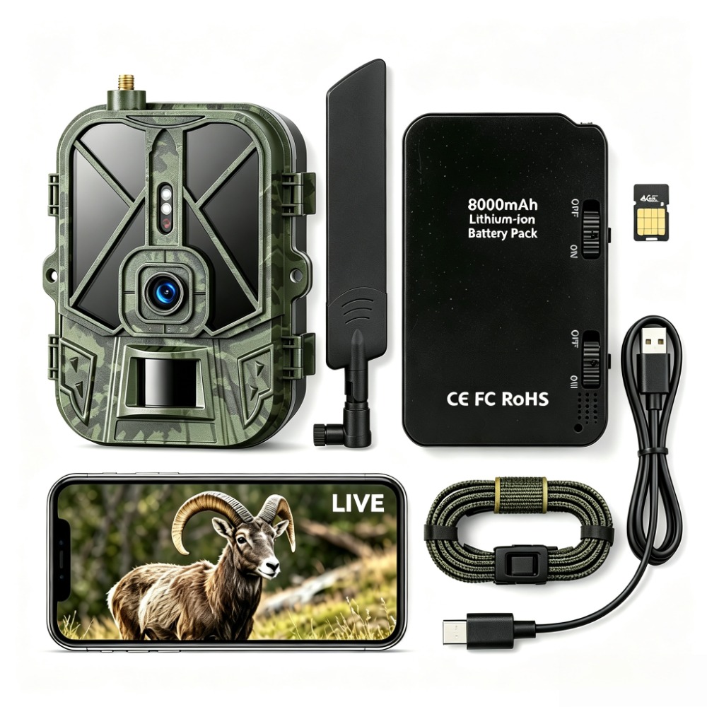 Outdoor 4G 120MP 4K Live-Show  – Hunting And Outdoor Shows Bewertung und Preis