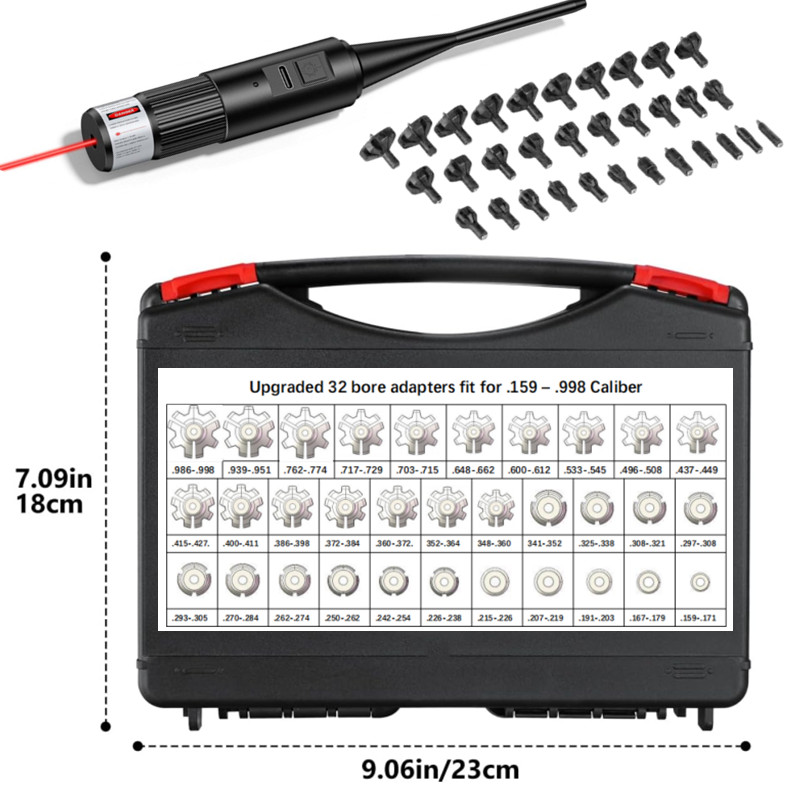 Wiederaufladbares Laser-Boresi – Laser Boresighter Kit Bewertung und Preis