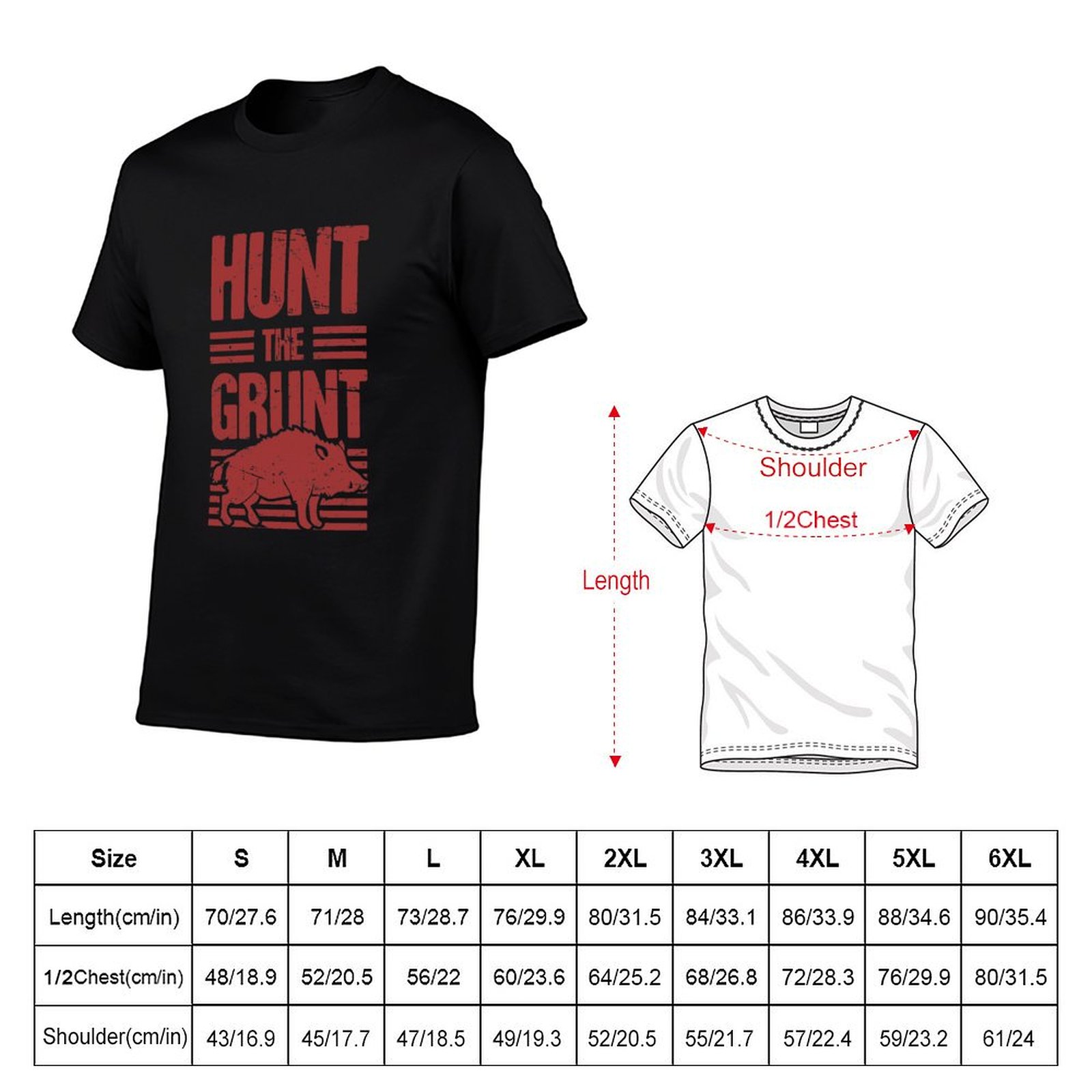 Wildschweinjagd - Grunt T-Shir – Wildman Hunting & Outdoor Nelspruit Bewertung und Preis