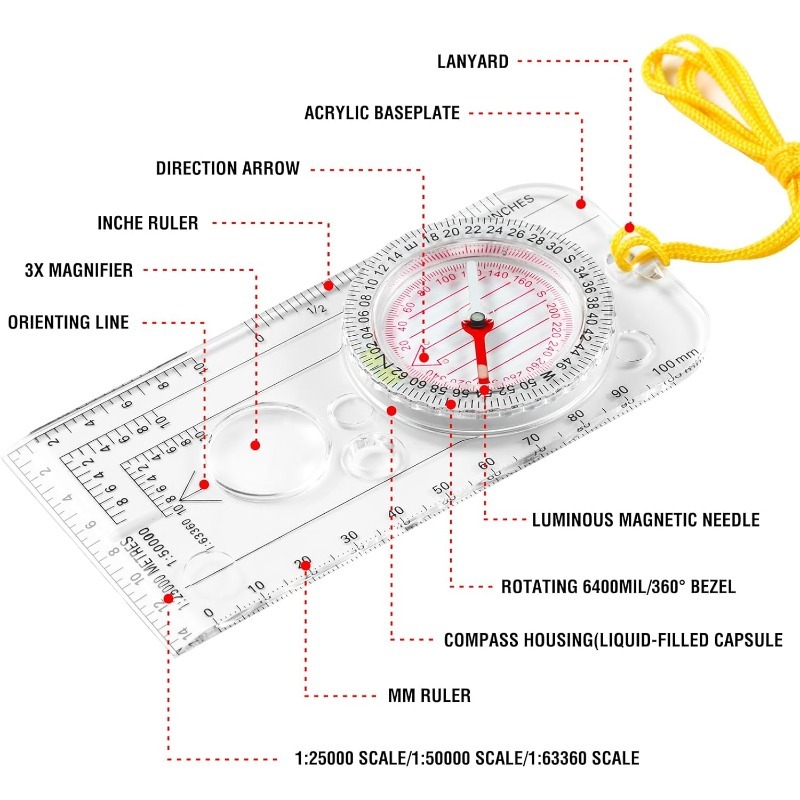 1-10 Stücke Kompass Navigation – Outdoor Hunting Maps Bewertung und Preis