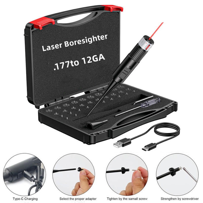 Wiederaufladbares Laser-Bore-S – Laser Boresighter Kit Bewertung und Preis